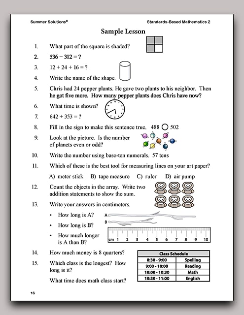 Standards-Based Mathematics 2